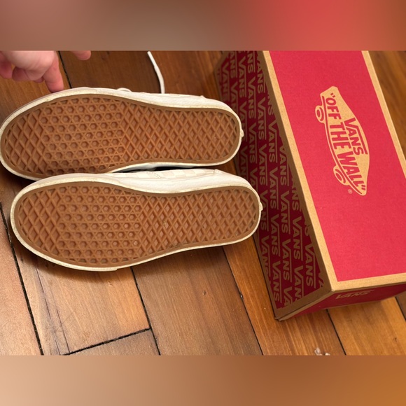 White Checkered Vans Size 8.5 - Picture 5 of 5